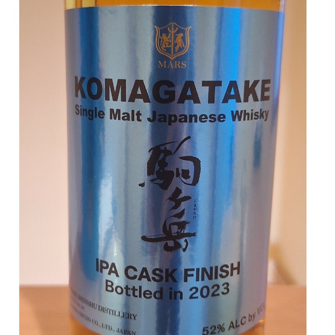 本坊酒造(ホンボウシュゾウ)の駒ヶ岳　IPA CASK FINISH Bottled in 2023 本坊酒造 食品/飲料/酒の酒(ウイスキー)の商品写真