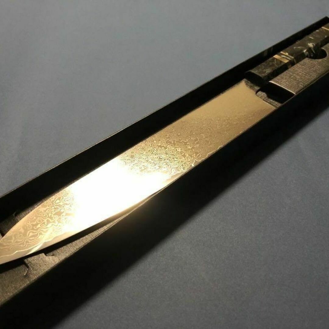 VG10 67層ダマスカス レジン柄牛刀 24cm 調理道具/製菓道具 VG10 67層ダマスカス レジン柄牛刀 24cm 調理道具/製菓道具