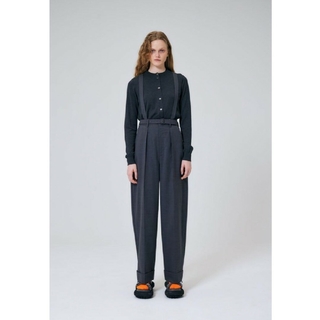 ENFOLD - 美品【ENFOLD】BELT-OVERALLS TROUSERS サロペット
