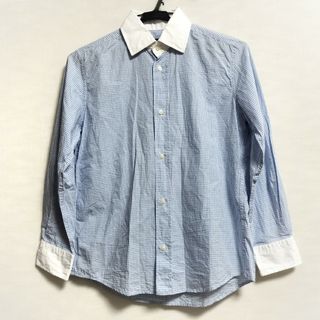 シップス(SHIPS)のシップス　シャツ　S 長袖　クレリック　ギンガムチェック　SHIPS(シャツ)