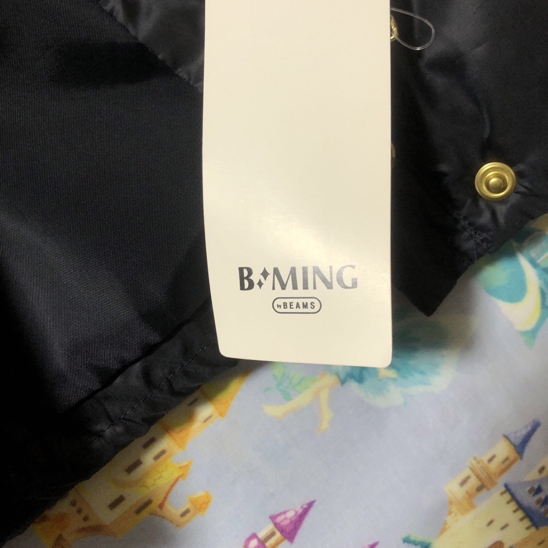 新品　B:MING by BEAMS ダウンジャケット ブルーフォックス　ファー レディースのジャケット/アウター(ダウンジャケット)の商品写真