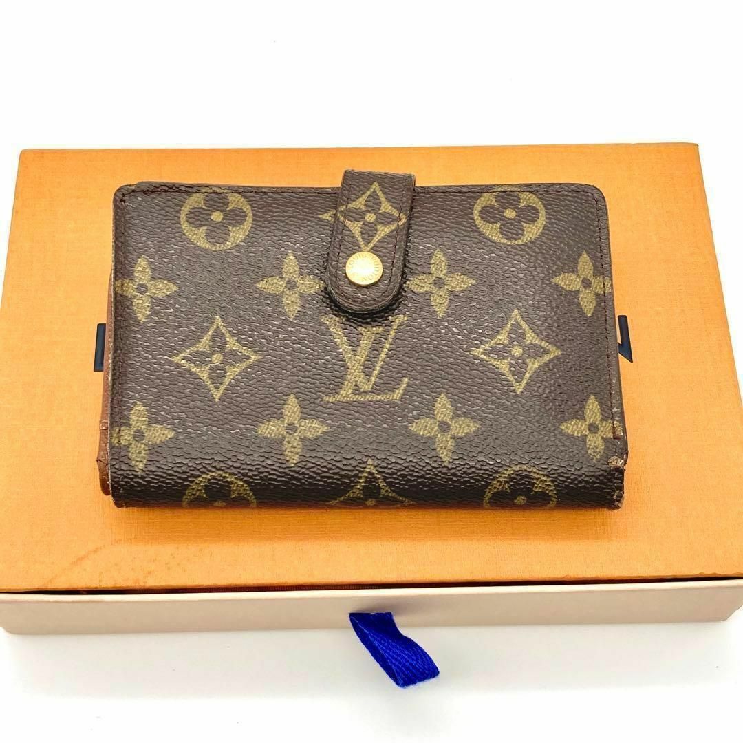 LOUIS VUITTON(ルイヴィトン)のルイヴィトン  モノグラム ポルトフォイユ ヴィエノワ 二つ折り がま口 財布 レディースのファッション小物(財布)の商品写真