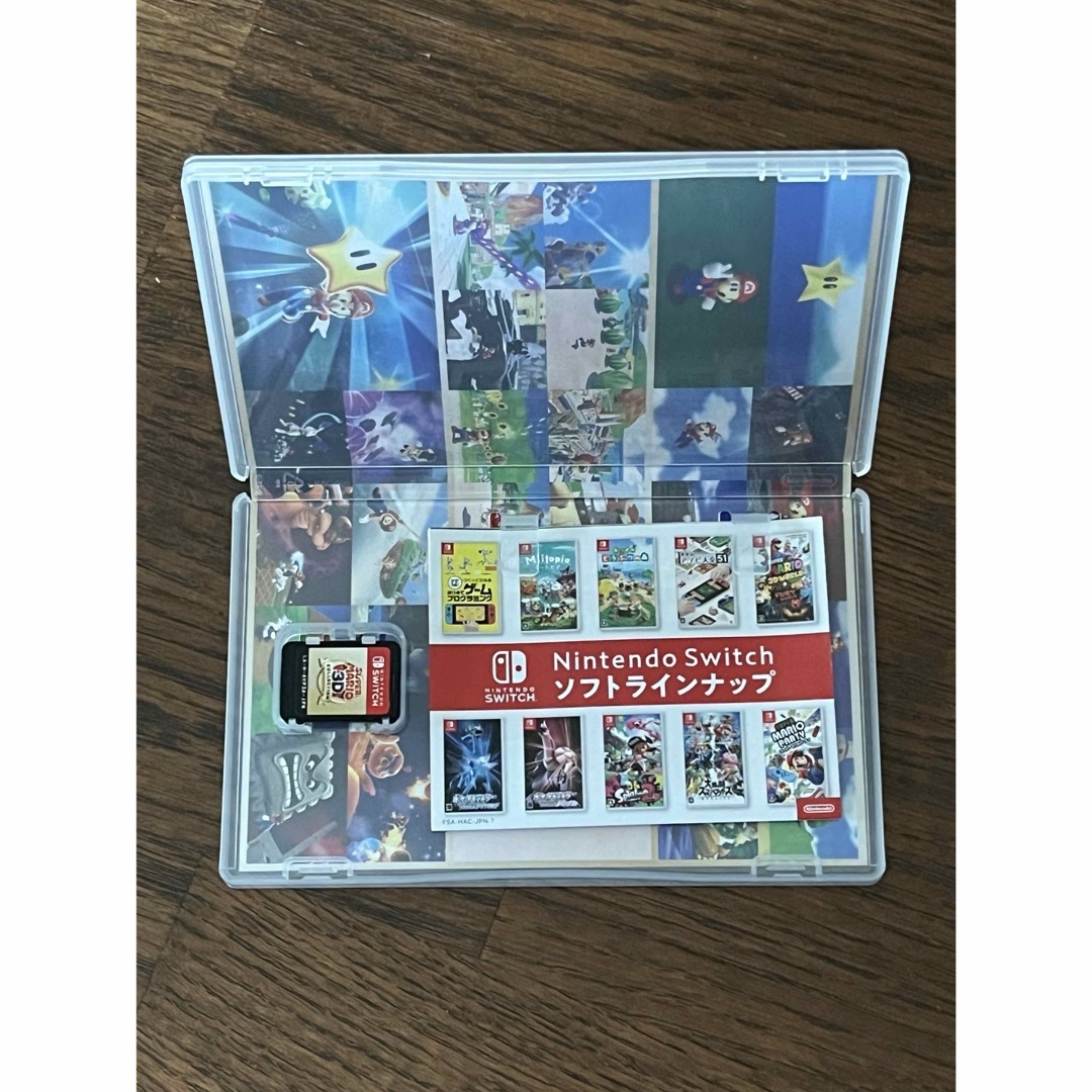Nintendo Switch(ニンテンドースイッチ)の【美品】スーパーマリオ 3Dコレクション エンタメ/ホビーのゲームソフト/ゲーム機本体(家庭用ゲームソフト)の商品写真