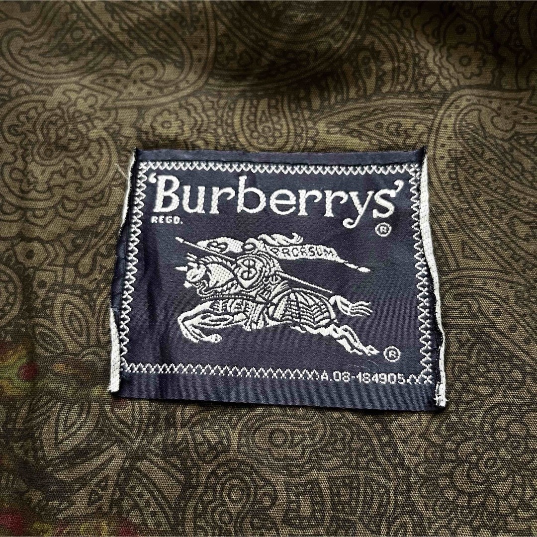 BURBERRY(バーバリー)の【ヴィンテージ】70s〜80s BURBEPRY ラムレザージャケット 46/L メンズのジャケット/アウター(レザージャケット)の商品写真