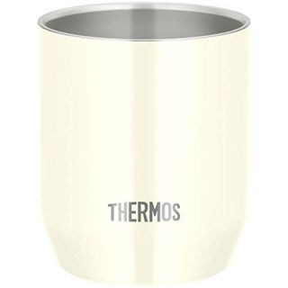 サーモス(THERMOS)のサーモス THERMOS真空断熱カップ バニラ280mlJDH-280C新品(グラス/カップ)