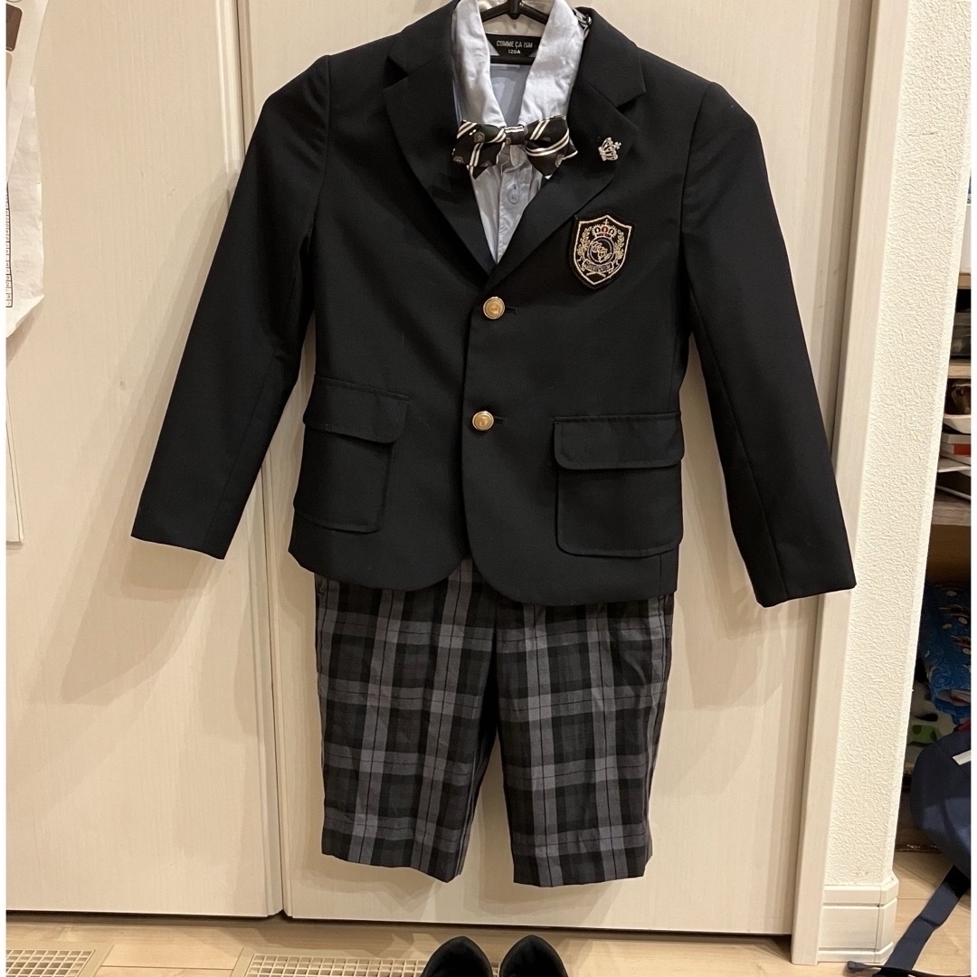 COMME CA DU MODE(コムサデモード)の入学式男の子120 キッズ/ベビー/マタニティのキッズ服男の子用(90cm~)(ドレス/フォーマル)の商品写真