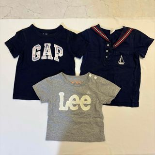 ギャップ(GAP)の★90セット★Lee・GAP ・H&M半袖Tシャツ(Tシャツ/カットソー)