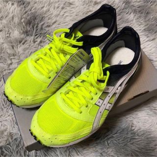 アシックス(asics)のasics アシックス ソーティマジックRP2  イエロー ２２.５cm(陸上競技)