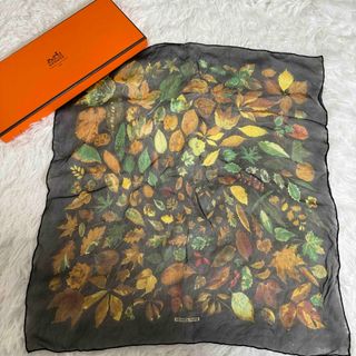 エルメス(Hermes)の【正規品保証】HERMES プチカレ シースルースカーフ(バンダナ/スカーフ)