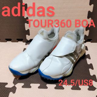 アディダス(adidas)のadidas GOLF TOUR360 BOA lady's 24.5cm(シューズ)