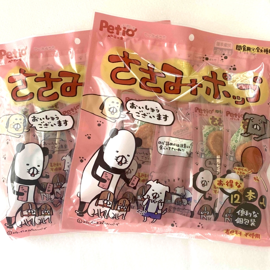 Petio(ペティオ)の犬のおやつ　ささみポップ　24本 その他のペット用品(ペットフード)の商品写真