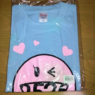 増田俊樹 25歲記念Tシャツ ライトブルー×ピンMサイズ(Tシャツ)