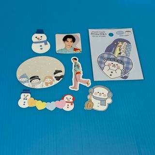 スノーマン(Snow Man)の渡辺翔太　フレークシールセット(アイドルグッズ)