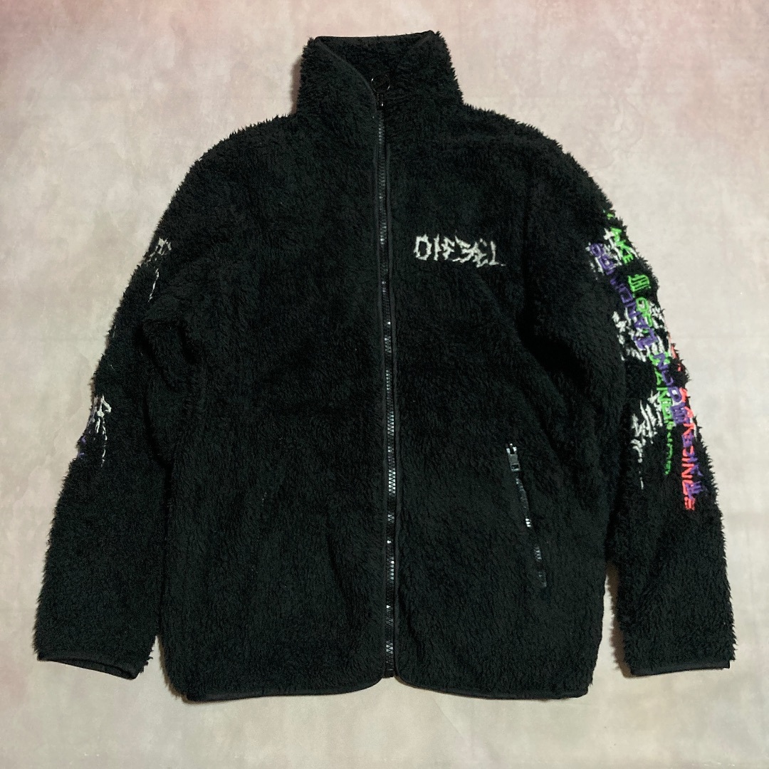 DIESEL(ディーゼル)のDIESEL ボアフリースジャケット レディースのジャケット/アウター(その他)の商品写真