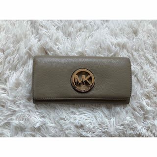 マイケルコース(Michael Kors)のMICHAEL KORS マイケルコース 長財布　ベージュ(財布)