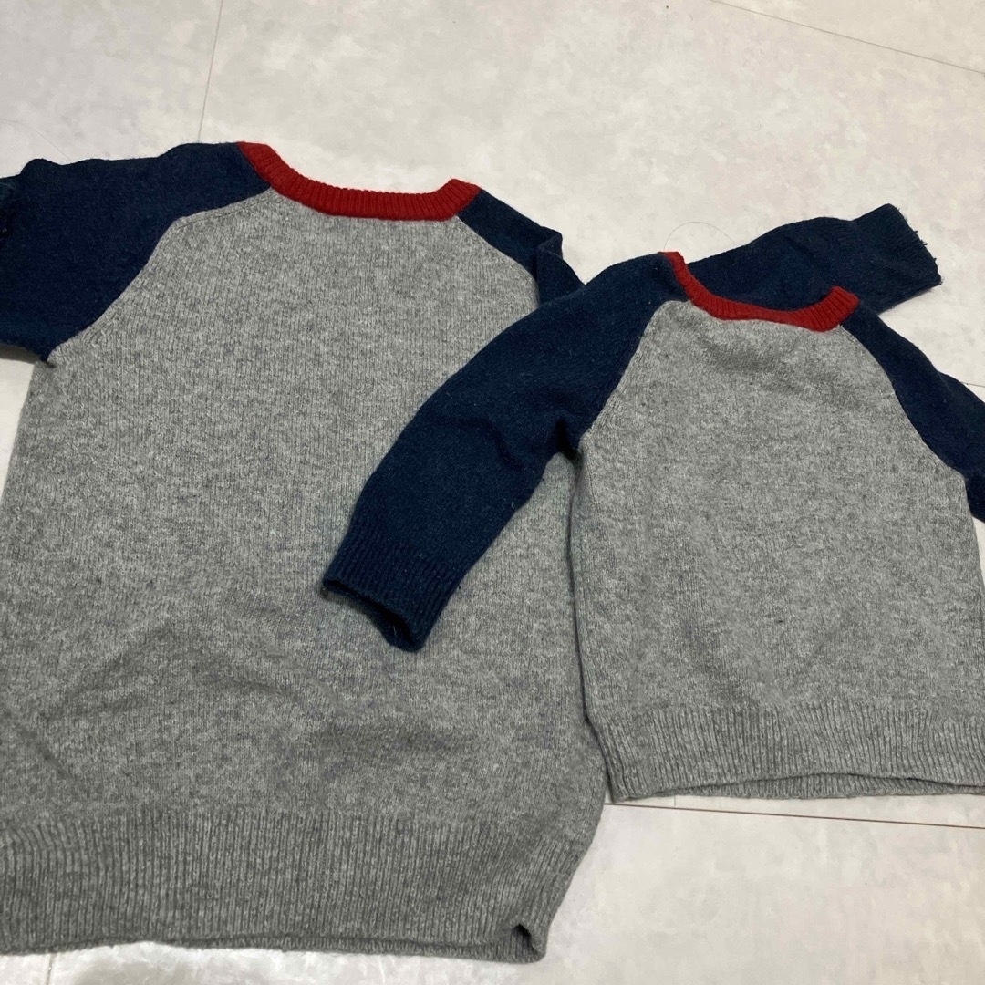 GAP  おそろいコーデ キッズ/ベビー/マタニティのキッズ服男の子用(90cm~)(ニット)の商品写真