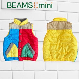 BEAMS - 【 BEDMS mini 】 キッズ用 裏ボア ベスト ジャケットアウター 90