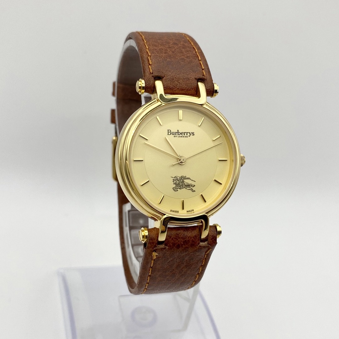 BURBERRY QZ バーバリー 3200 1.8056 ゴールド文字盤 BURBERRY QZ バーバリー 3200 1.8056 ゴールド文字盤