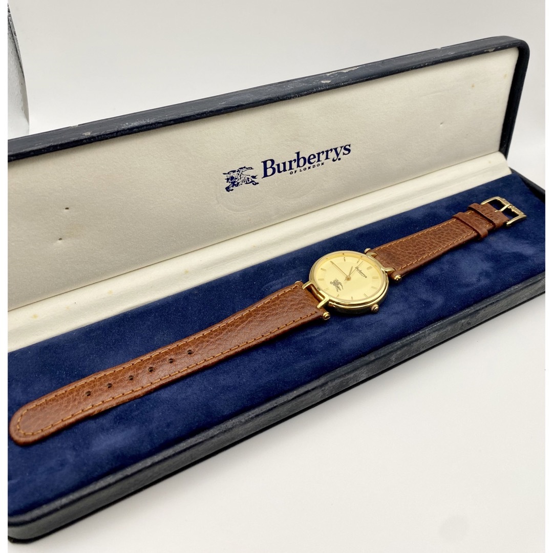 BURBERRY QZ バーバリー 3200 1.8056 ゴールド文字盤 BURBERRY QZ バーバリー 3200 1.8056 ゴールド文字盤