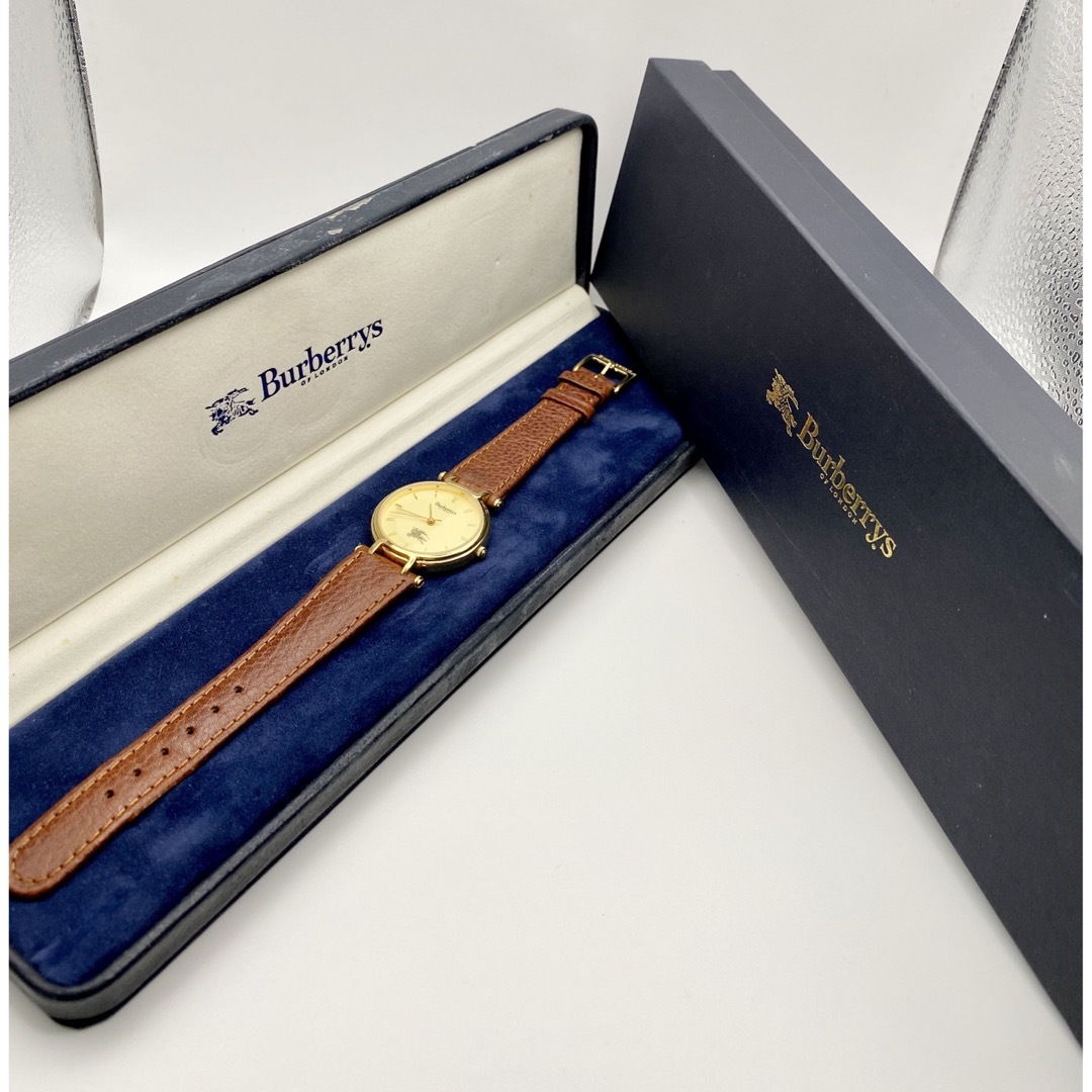 BURBERRY QZ バーバリー 3200 1.8056 ゴールド文字盤 BURBERRY QZ バーバリー 3200 1.8056 ゴールド文字盤