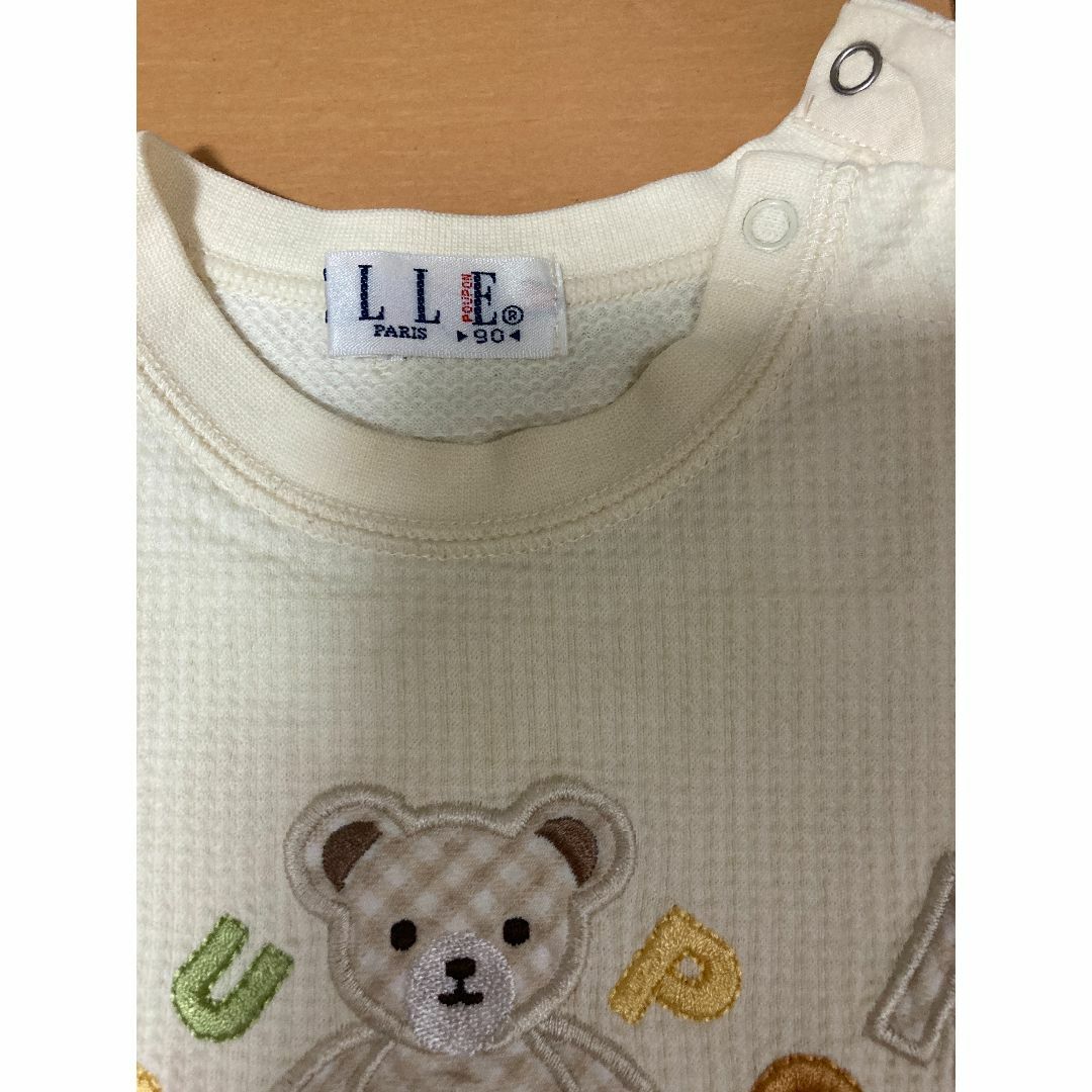 ELLE(エル)の90センチ長袖3枚セット キッズ/ベビー/マタニティのキッズ服女の子用(90cm~)(Tシャツ/カットソー)の商品写真