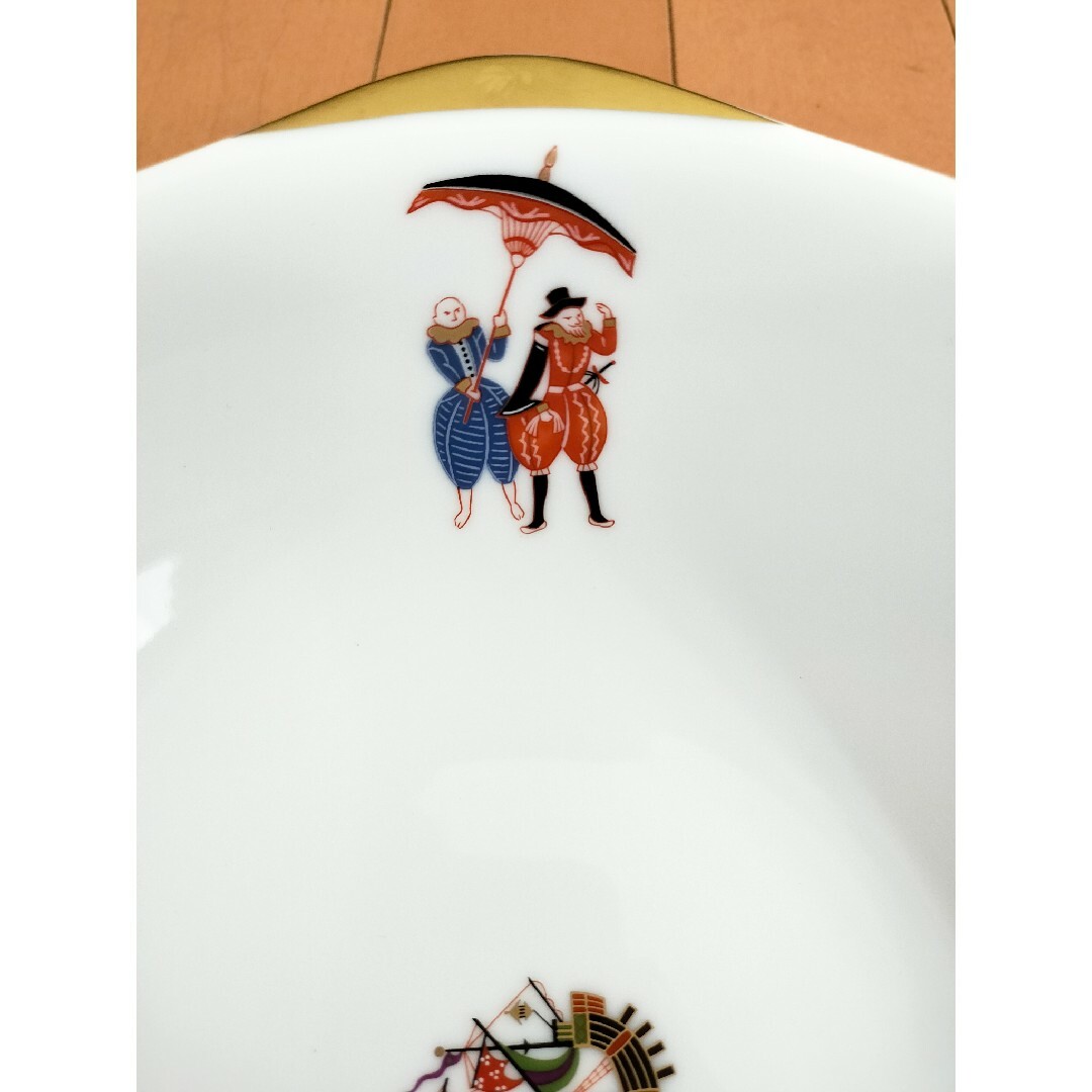 香蘭社(コウランシャ)の香蘭社ボウル　オランダ人 インテリア/住まい/日用品のキッチン/食器(食器)の商品写真