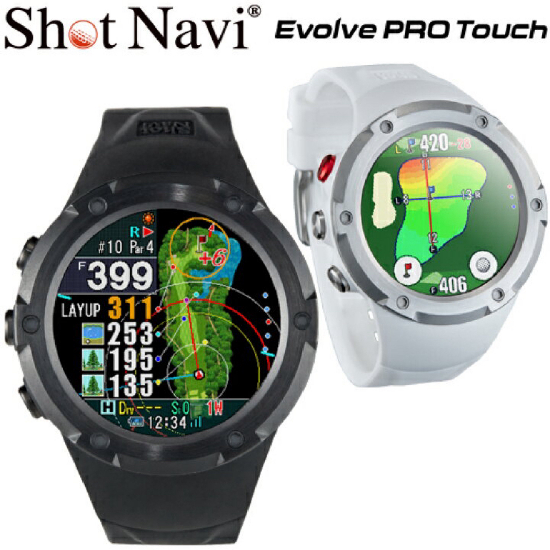 Shot Navi(ショットナビ)のショットナビ｜ShotNavi 腕時計型GPSゴルフナビ Shot Navi E スポーツ/アウトドアのゴルフ(その他)の商品写真