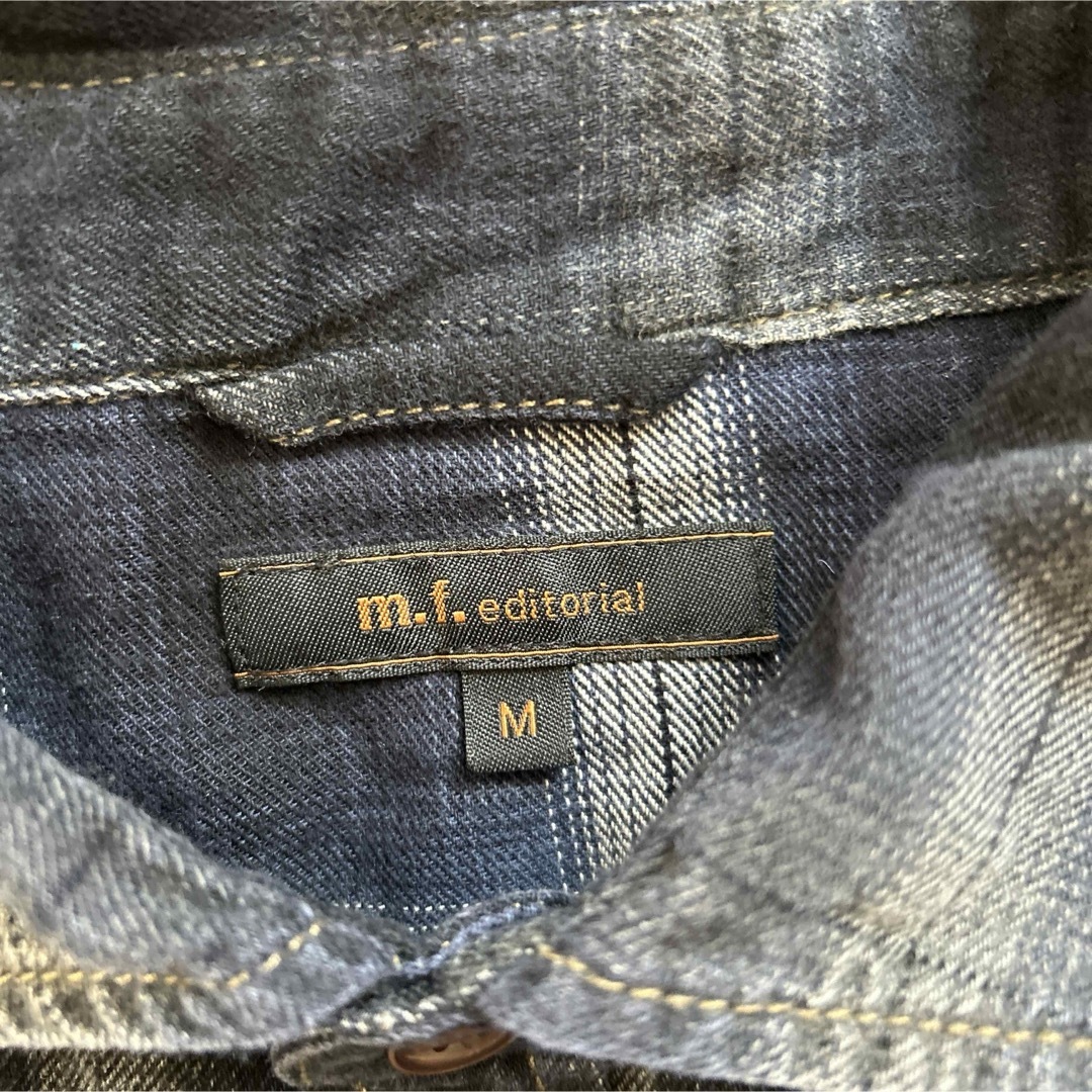 m.f.editorial(エムエフエディトリアル)のm.f.editorial チェックシャツ　Ｍ メンズのトップス(シャツ)の商品写真