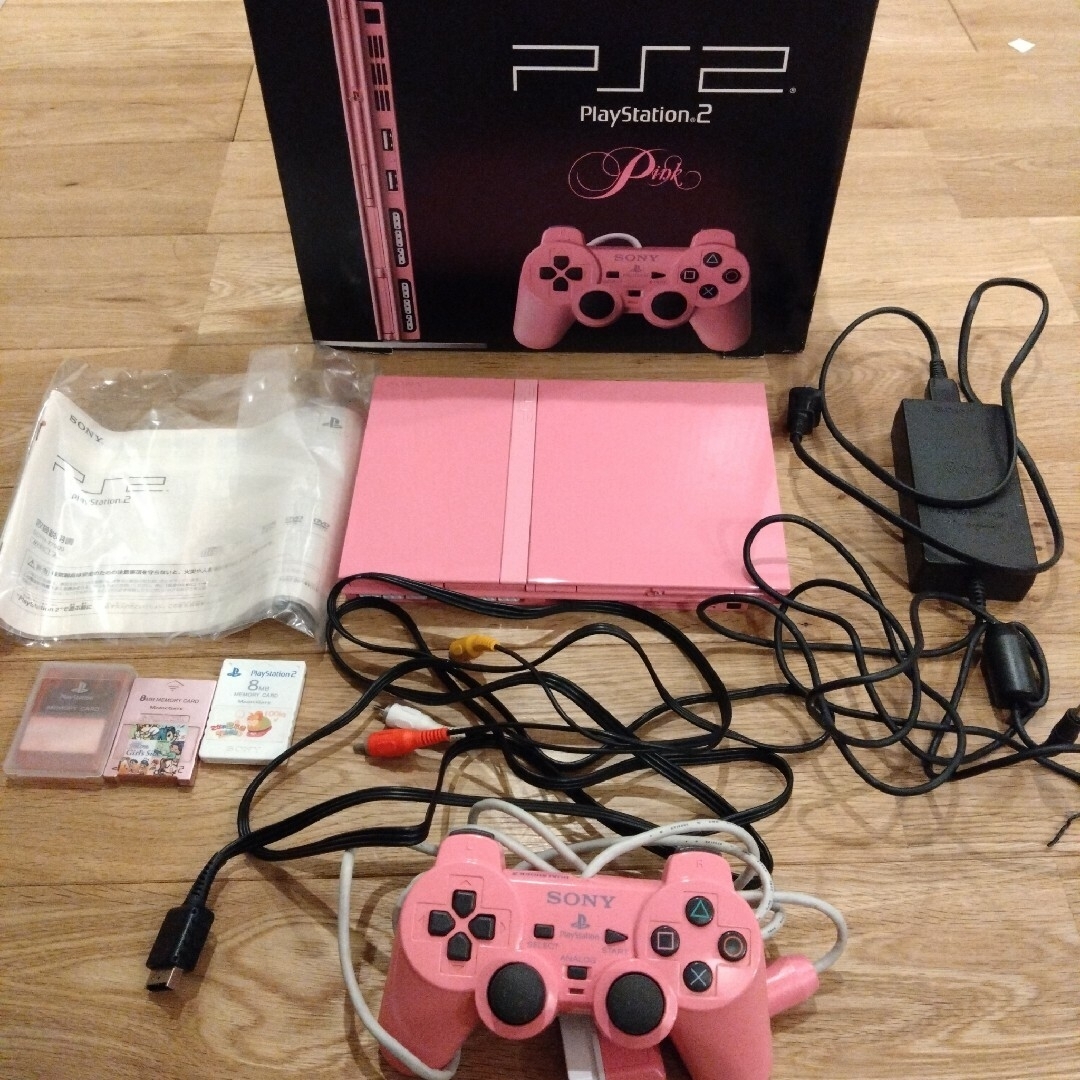 PlayStation2 - PS2 プレイステーション2 ピンク SCPH-77000 PK pinkの