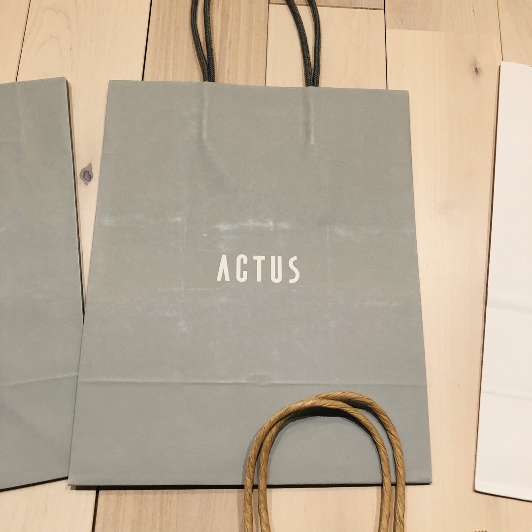 ACTUS(アクタス)のスタバ、ACTUS、global  workなどショップ袋 レディースのバッグ(ショップ袋)の商品写真