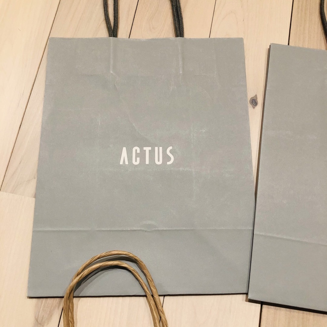 ACTUS(アクタス)のスタバ、ACTUS、global  workなどショップ袋 レディースのバッグ(ショップ袋)の商品写真