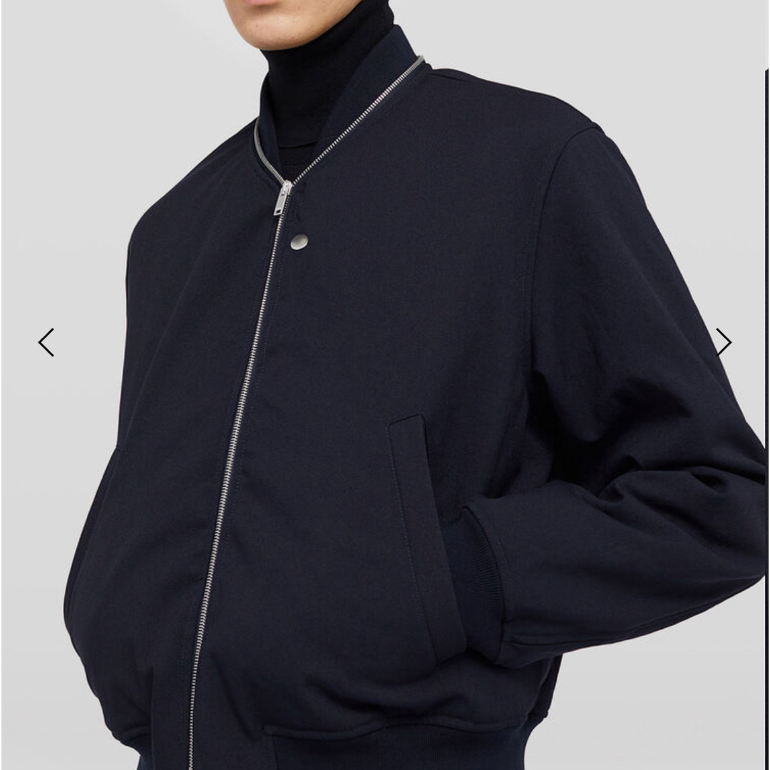 Jil Sander(ジルサンダー)のJIL SANDER ジルサンダー ボンバージャケット メンズのジャケット/アウター(ブルゾン)の商品写真