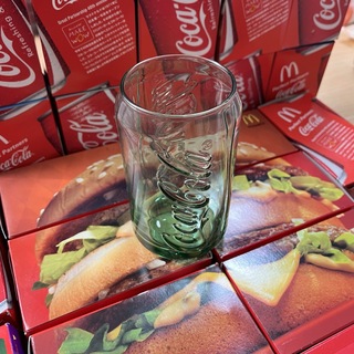 コカコーラ(コカ・コーラ)のコカコーラ　マクドナルド　缶　グラス20個(ノベルティグッズ)