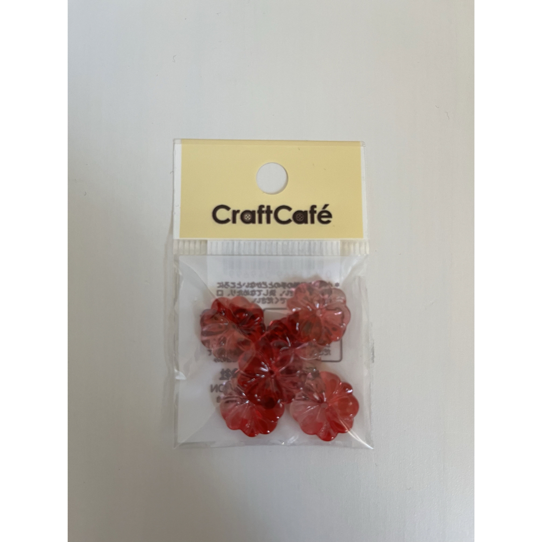 CraftCafe ヴィトライユビーズ 花型 ハンドメイドの素材/材料(各種パーツ)の商品写真