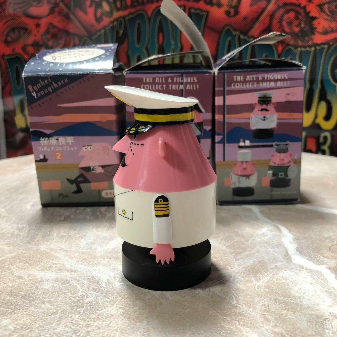 柳原良平*アンクルトリス*トリスおじさん*フィギュアコレクション*キャプテン 柳原良平*アンクルトリス*トリスおじさん*フィギュアコレクション*キャプテン