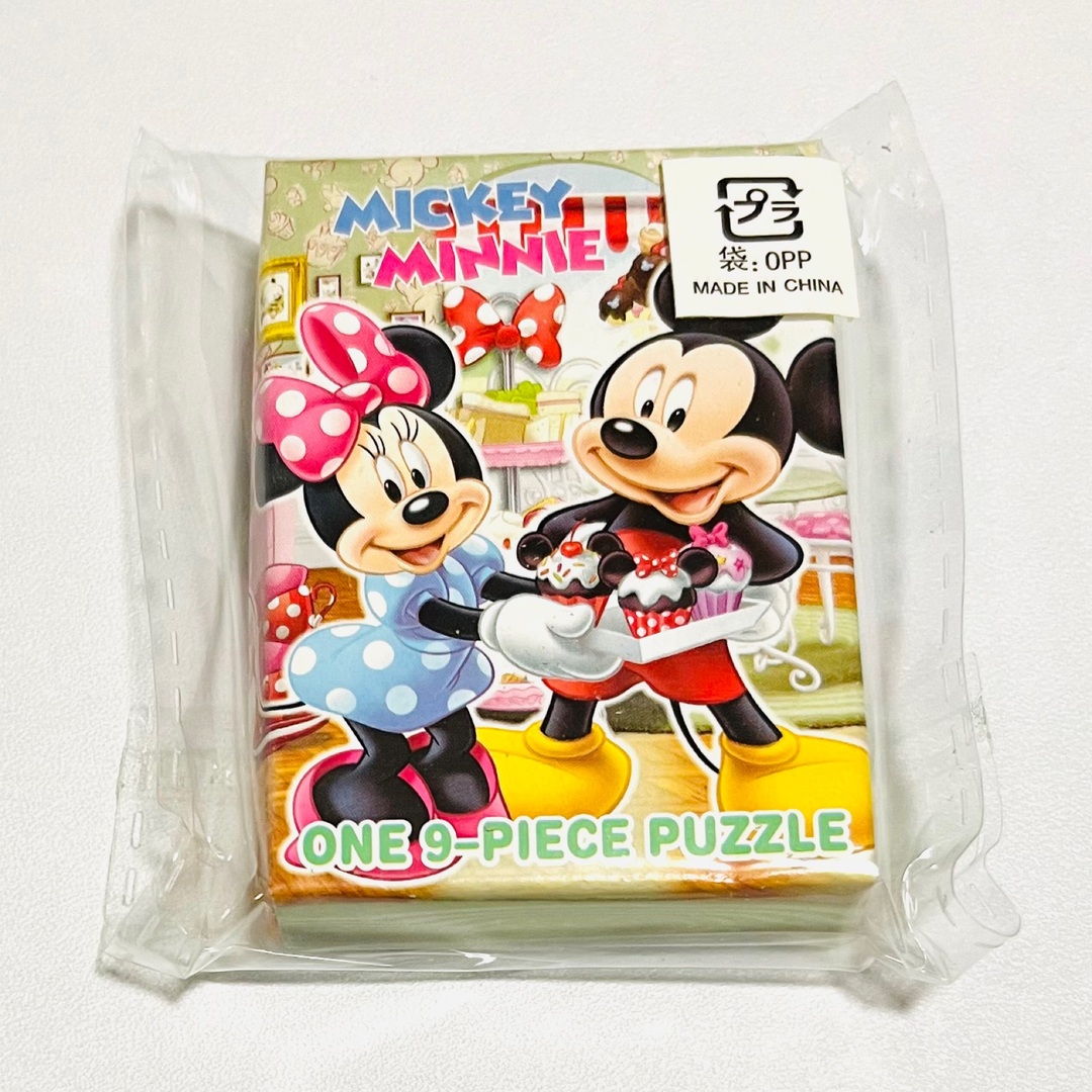 Disney(ディズニー)のミッキー&ミニー ミニパズル 9ピース キッズ/ベビー/マタニティのおもちゃ(知育玩具)の商品写真