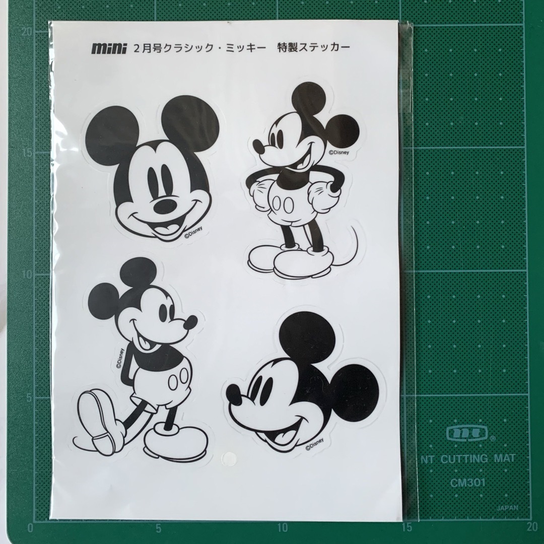 Disney(ディズニー)の[ディズニー] ミッキーのステッカー エンタメ/ホビーのおもちゃ/ぬいぐるみ(キャラクターグッズ)の商品写真