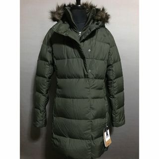 ザノースフェイス(THE NORTH FACE)のUS ノースフェイス S レディース ダウンコート ダウンジャケット グリーン(ダウンジャケット)