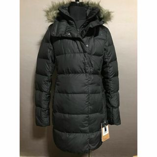 ザノースフェイス(THE NORTH FACE)のUS ノースフェイス XS レディース ダウンコート ダウンジャケット ブラック(ダウンジャケット)