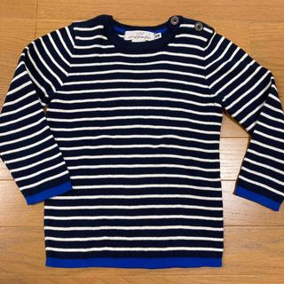 エイチアンドエム(H&M)のH&M ボーダーニット　110(ニット)