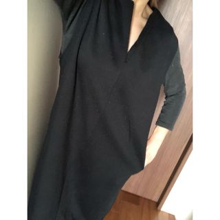 ショコラフィネローブ(chocol raffine robe)の【出産準備】ノースリーブワンピース　マタニティ◎(ロングワンピース/マキシワンピース)