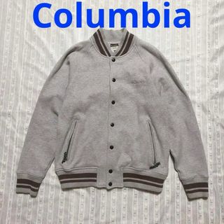 コロンビア(Columbia)のM★Columbia コロンビア スウェット スタジャン ロゴ  グレー(スタジャン)