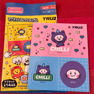 エンスカイ(ensky)のCHLLI  TRUZ マグネットコレクションガム(アイドルグッズ)