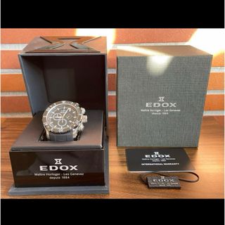 EDOX - 【美品】EDOX クロノグラフ クロノオフショア1 カモフラ 迷彩 ...