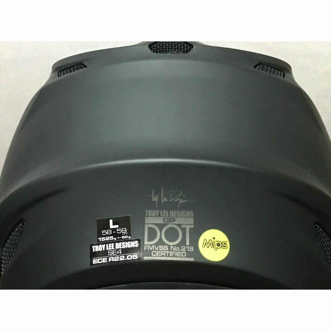 Troy Lee SE4 Polyacrylite MONO L ヘルメット新品タグ箱付き