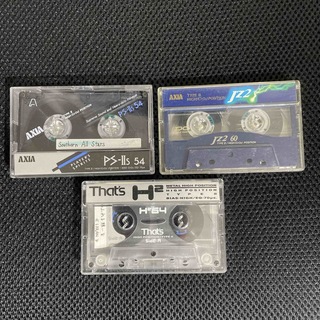 富士フイルム - 【匿名配送】AXIA・That'sカセットテープ（ハイポジ）中古3本セット