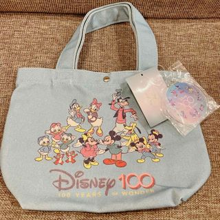 ディズニー(Disney)の新品 ☆ ディズニー 100　トートバッグ　タグ付き　しまむら アベイル(キャラクターグッズ)