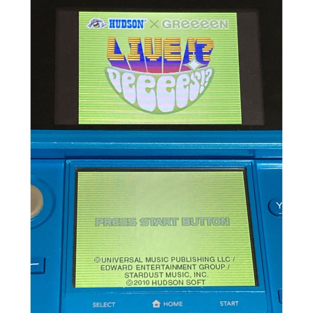 ニンテンドーDS(ニンテンドーDS)の【DSソフト】HUDSON×GReeeeN ライブ!？ DeeeeS!？ エンタメ/ホビーのゲームソフト/ゲーム機本体(携帯用ゲームソフト)の商品写真