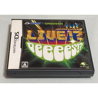 ニンテンドーDS(ニンテンドーDS)の【DSソフト】HUDSON×GReeeeN ライブ!？ DeeeeS!？(携帯用ゲームソフト)