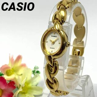 カシオ(CASIO)の909 CASIO カシオ レディース 腕時計 ゴールド クオーツ式 人気 希少(腕時計)